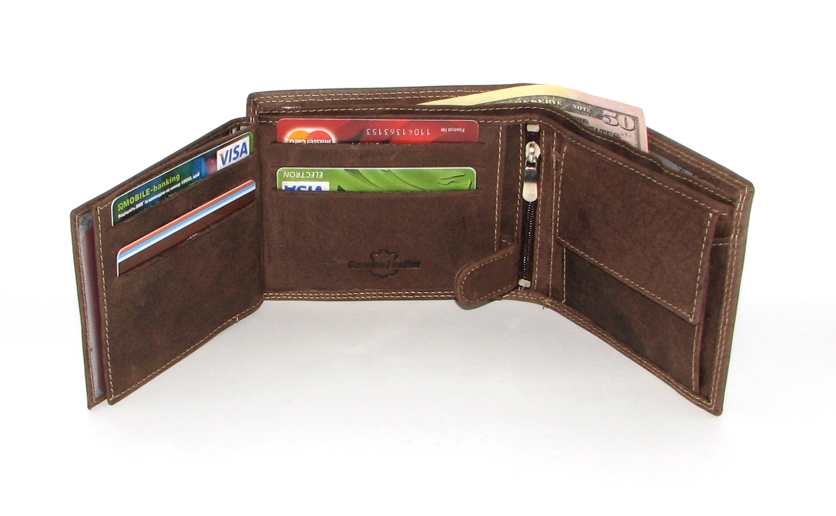 Кошелек мужской Always Wild N992-MH U Brown Кошелек мужской Always Wild N992-MH U Brown